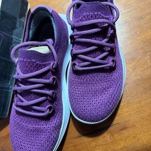 Purple (Alpha color), white sole Allbirds, women's 9, very gently used